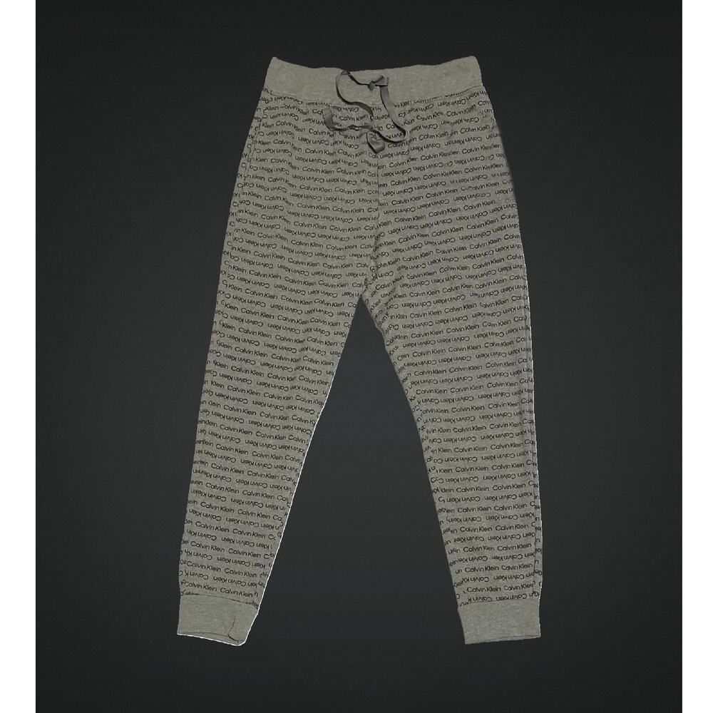 Calvin Klein Men's Cotton Blend Jogger Pants X-Large Gray with Pockets